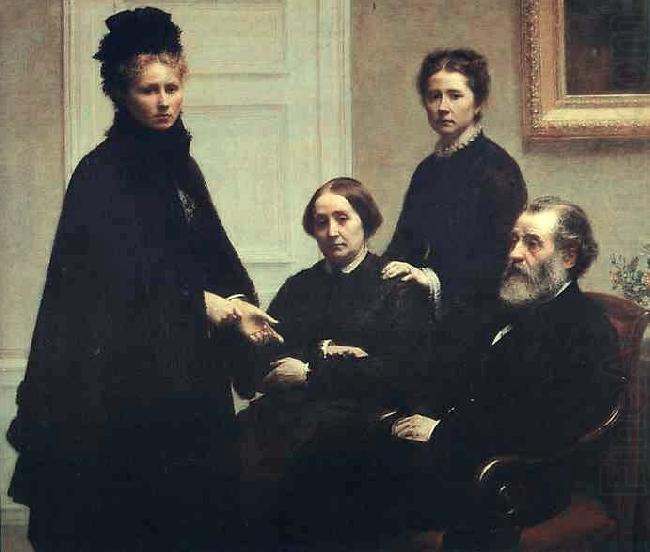 The Dubourg Family, Henri Fantin-Latour